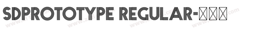 sdprototype Regular字体转换